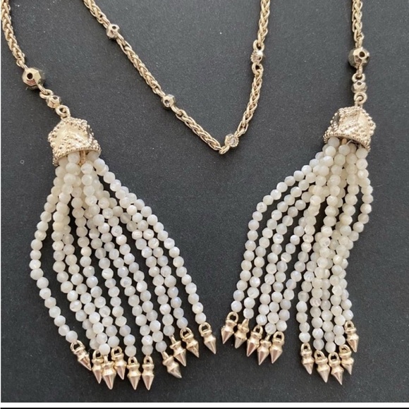 Kendra Scott Monique Ivory Mop Beads Necklace - Picture 2 of 3